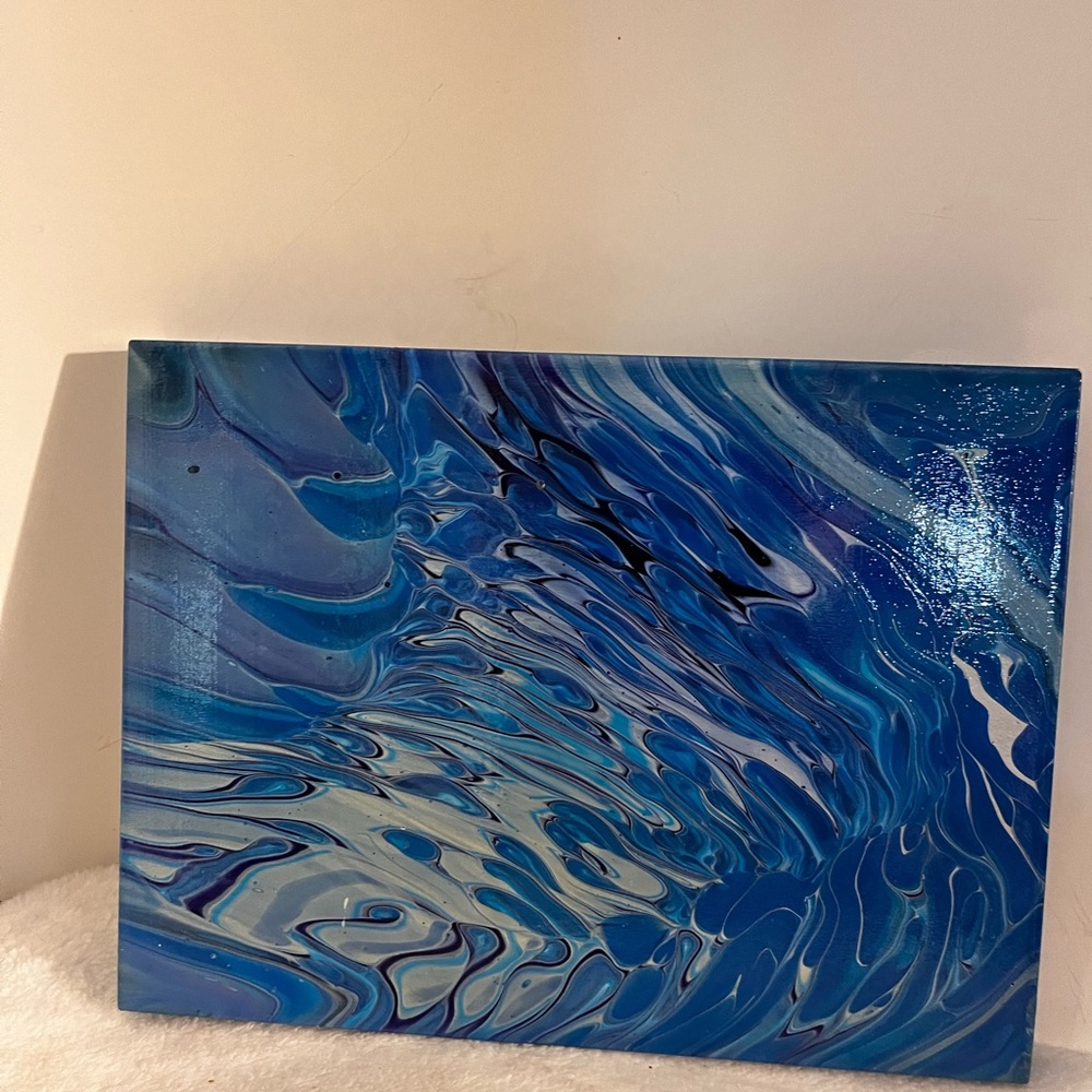 Acrylic pour painting